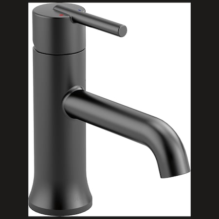 Delta Trinsic Single Handle Bathroom Faucet Matte Black 559LF-BLLPU